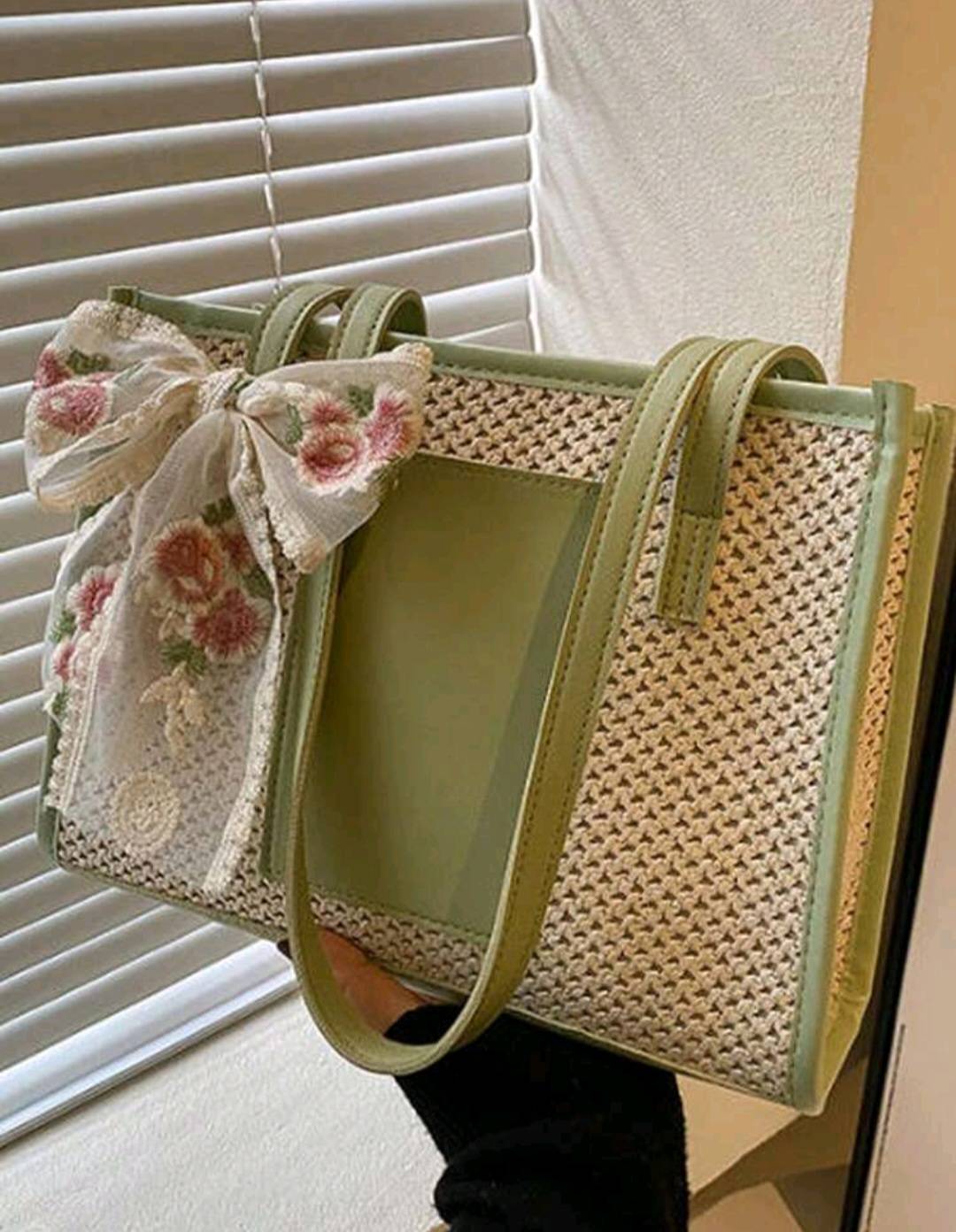 کیف دستی حصیری